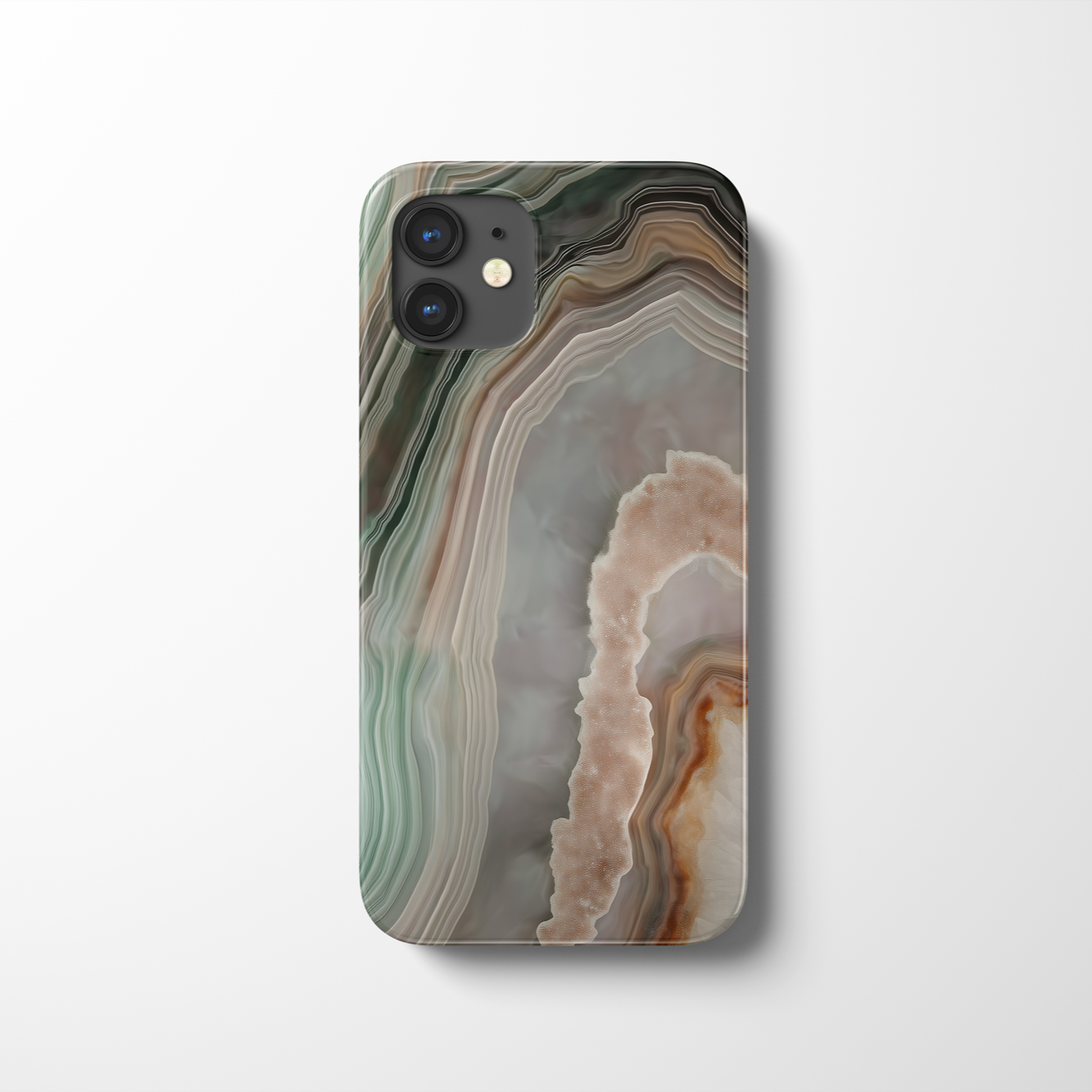 Light Green Jade Phone Case