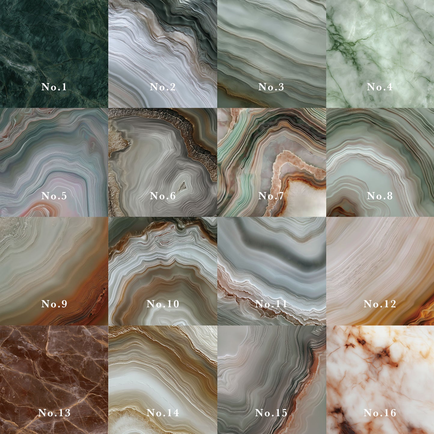 Teal Green Malachite Pillow