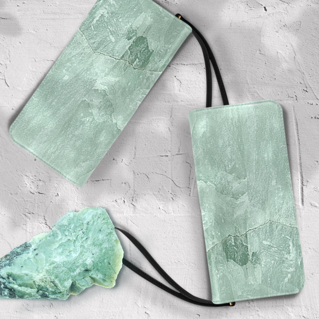 Light Green Jade Clutch Wallet