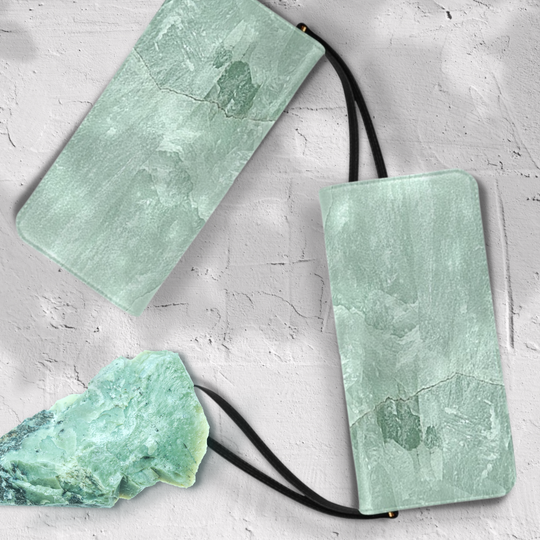 Light Green Jade Clutch Wallet