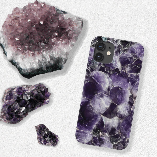 Deep Purple Amethyst Phone Case